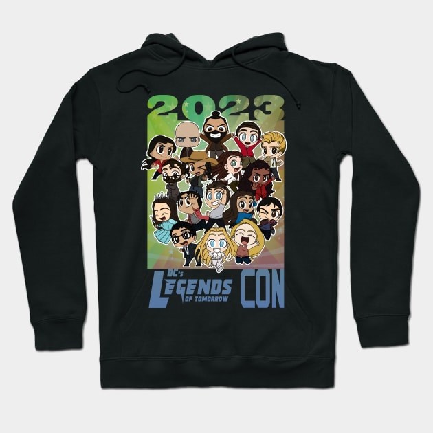 Legends of Tomorrow con 2023 - v3 Hoodie by RotemChan